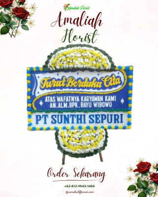 Papan Bunga Duka di Bojonegara