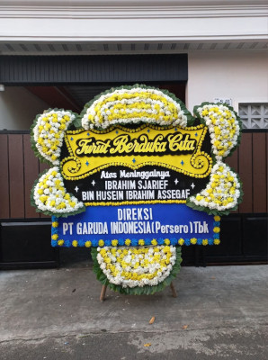 Papan Bunga Duka di Bojonegara