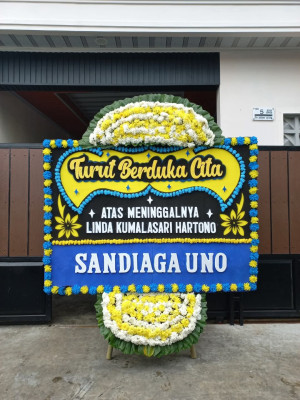 Papan Bunga Duka di Bojonegara